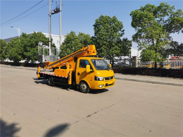 國六23S藍牌東風(fēng)涂逸單排高空作業(yè)車(chē)