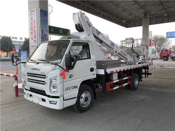 國六江鈴18米伸縮臂高空作業(yè)車(chē)